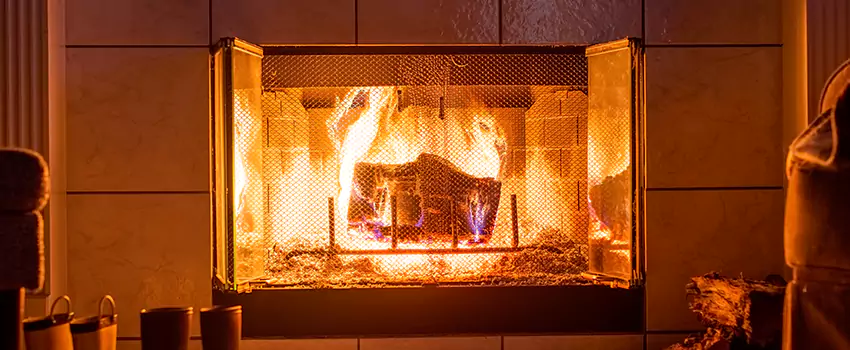 Mendota Hearth Landscape Fireplace Installation in Gillette, Wyoming