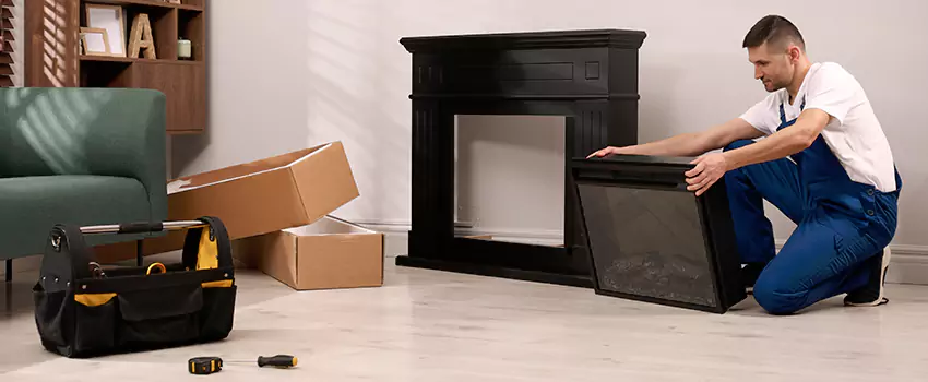 Old Rusted Metal Fireplace Repair And Replacement in Gillette, WY